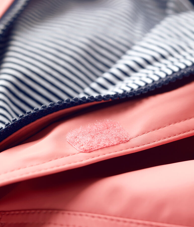 BABIES' ICONIC RECYCLED RAINCOAT pink