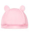 Unisex newborn baby velour bonnet VIENNE pink