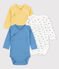 Babies' Organic Cotton Bodysuits - 3-Pack variante 1