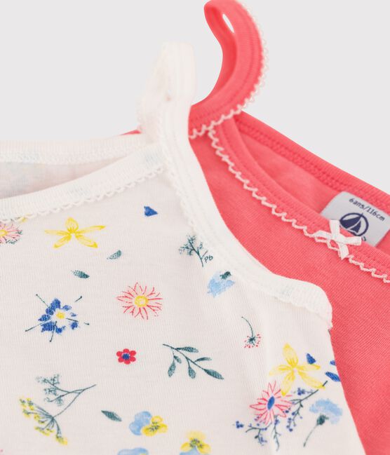 Girls' Floral Print Strappy Tops variante 1