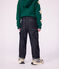 Children's denim carpenter-style trousers DENIM BRUT FONCE