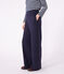 Women's cotton trousers SMOKING blue