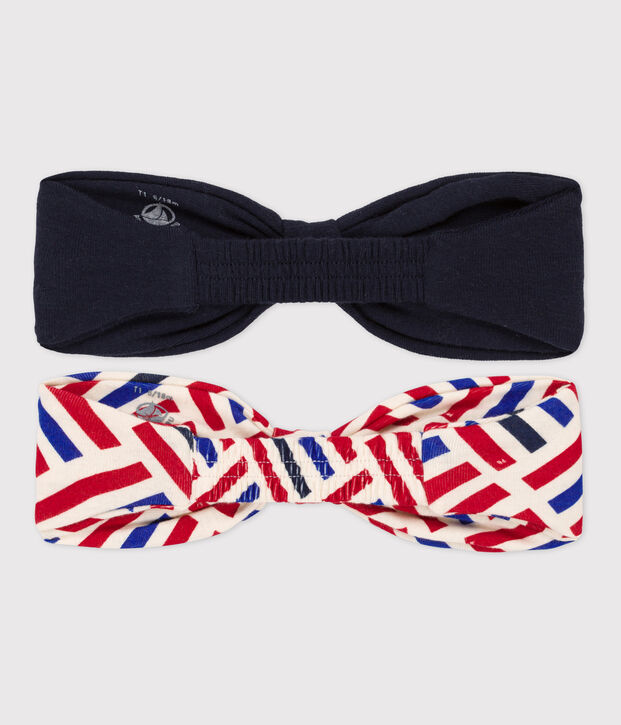 Babies' Patterned Headbands - 2-Pack multicolor