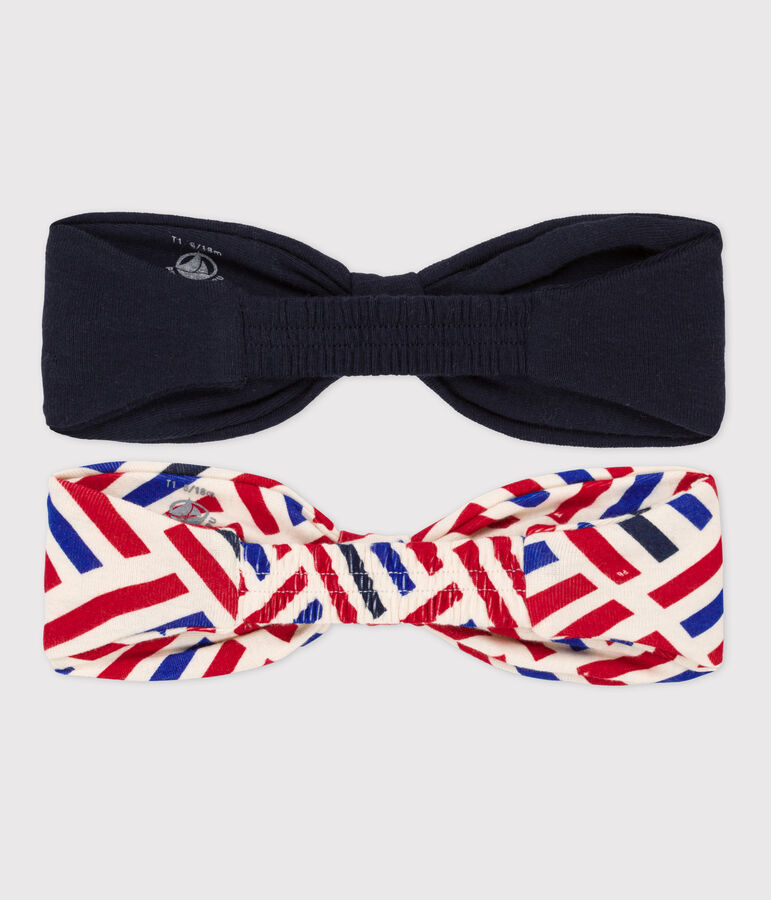 Babies' Patterned Headbands - 2-Pack multicolor