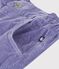 Children's corduroy trousers purple