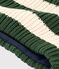 Unisex Fleece-Lined Stripy Knitted Snood AVORIAZ /AVALANCHE