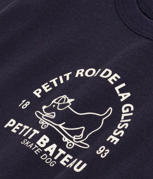 Babies' Short-Sleeved Lightweight Jersey T-Shirt SMOKING