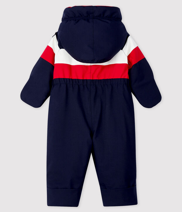 Baby boy's snowsuit blue/multicolor