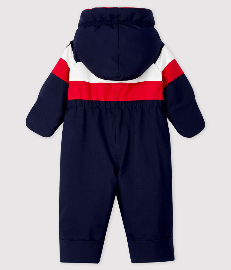 Baby boy's snowsuit blue/multicolor