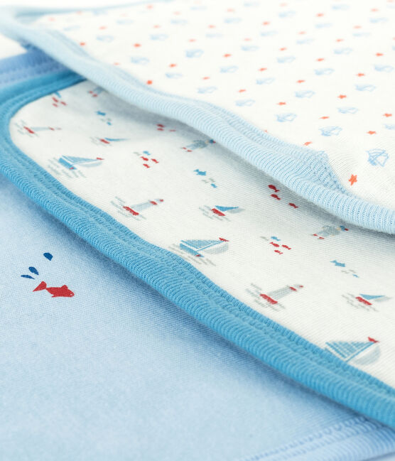 Surprise pack of 3 bibs for baby boys variante 1