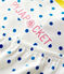 Girls' Blue Spotted Cotton Short Pyjamas MARSHMALLOW white/MALLARD