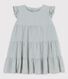 Babies' Striped Organic Seersucker Dress