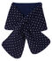 Unisex Baby Fleece-Lined Scarf SMOKING blue/MARSHMALLOW white