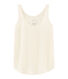 Women's sleeveless linen top
