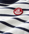 Baby Boys' Sailor Striped Long-Sleeved T-Shirt MARSHMALLOW white/SMOKING blue