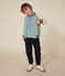 Boys' fleece baseball jacket PAUL /AVALANCHE