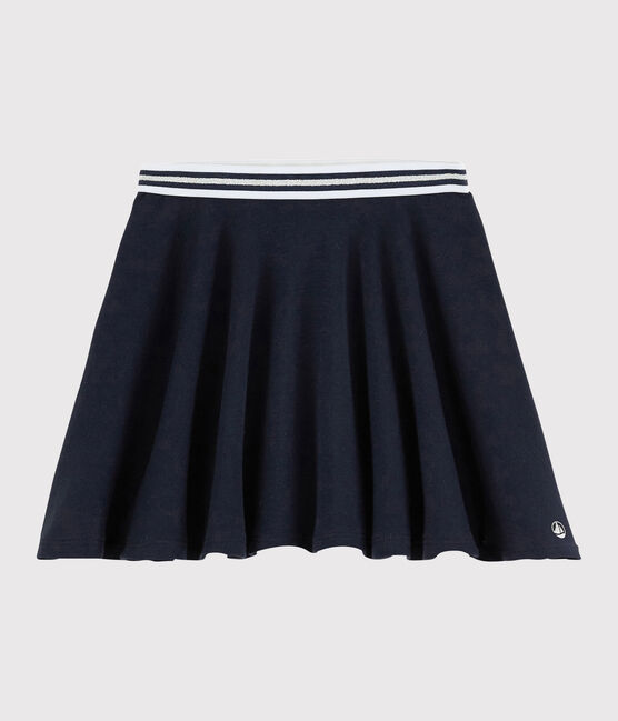 Girls' Knit Skirt SMOKING blue