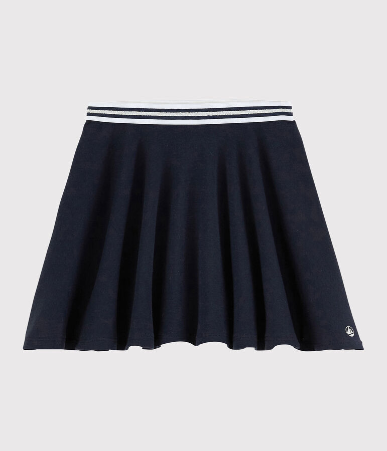 Girls' Knit Skirt blue