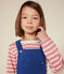 Iconic Breton top in cotton for girls or boys ROSEWOOD pink/AVALANCHE