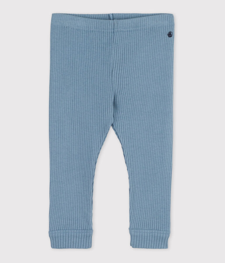 Babies' Rib Knit Leggings ROVER blue