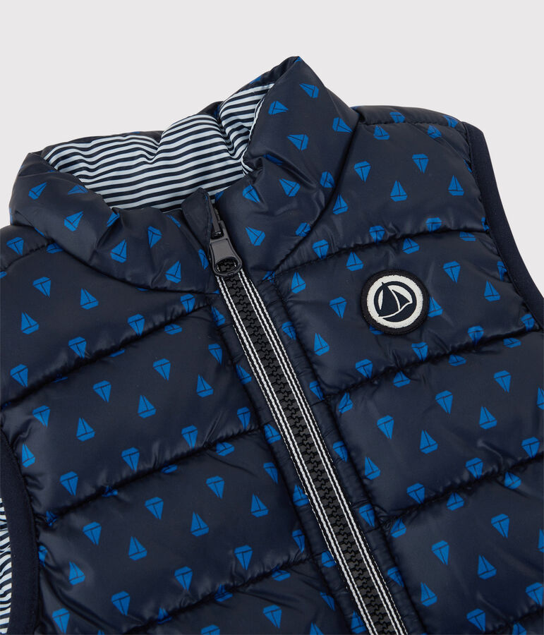 Babies' Reversible Jacket SMOKING blue/RUISSEAU