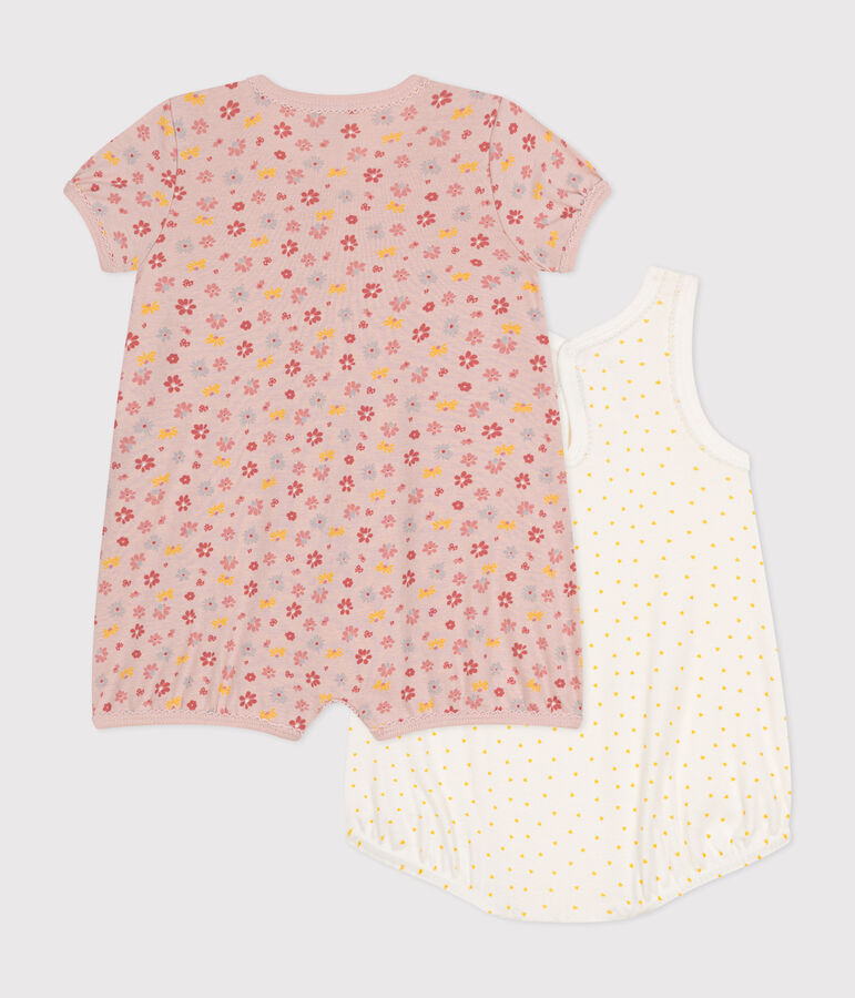 Babies' Cotton Playsuits - 2-Pack variante 1