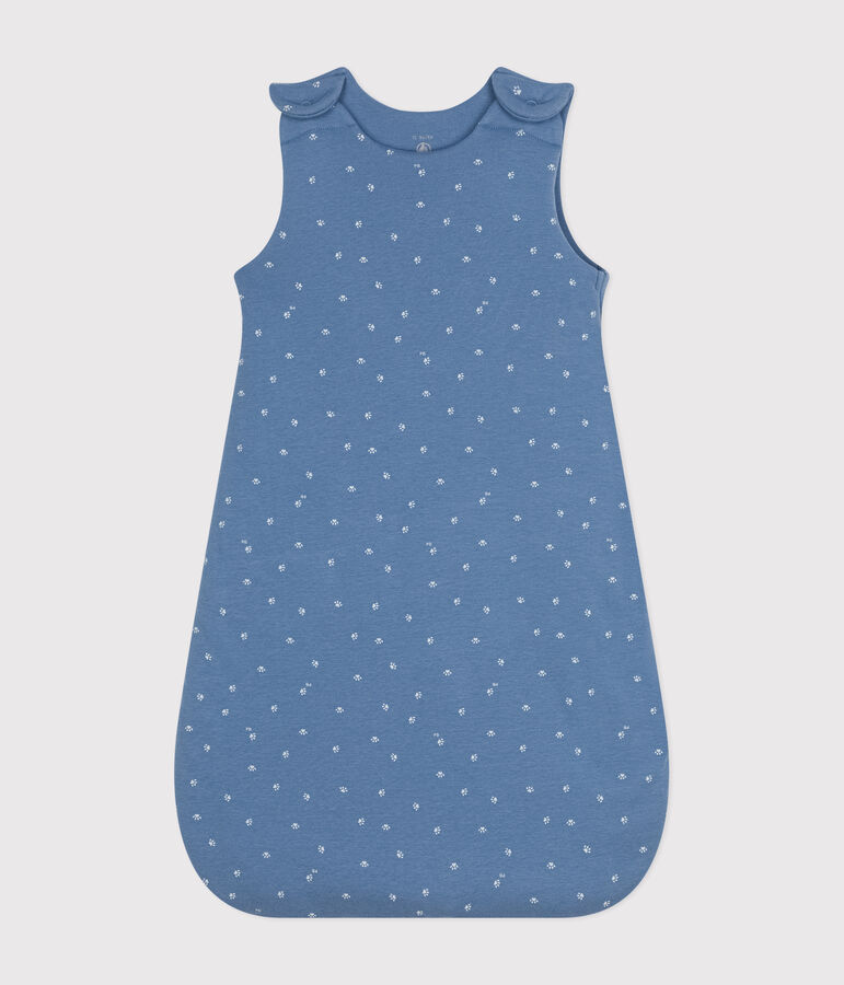 Babies' Cotton 2 TOG Sleeping Bag blue/white