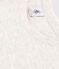 Women's Straight Fit Organic Cotton Round Neck T-Shirt BELUGA CHINE grey