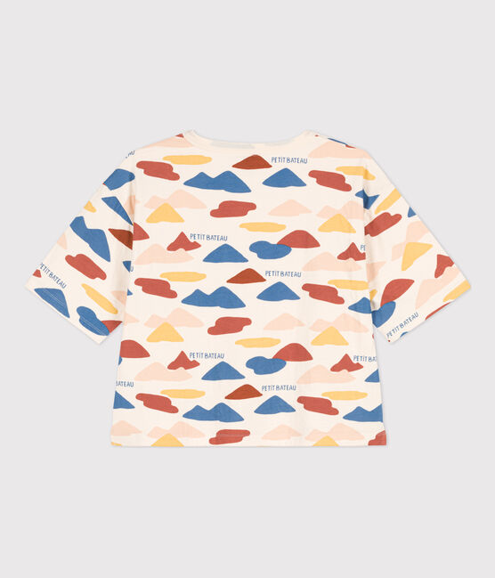 Women's BOXY Print T-shirt AVALANCHE white/MULTICO