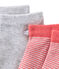 Set of 2 pairs of boy's ankle socks LOT white