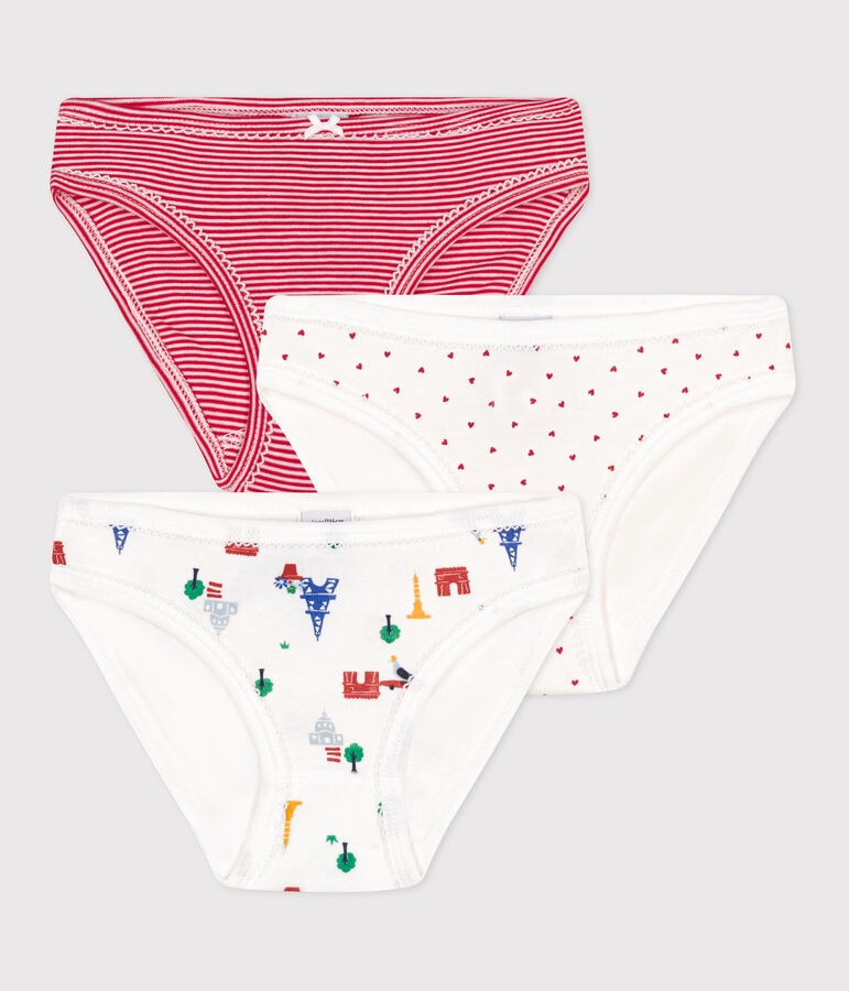 Children's Cotton Paris Knickers - 3-Pack variante 1