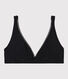 Women's shiny bra