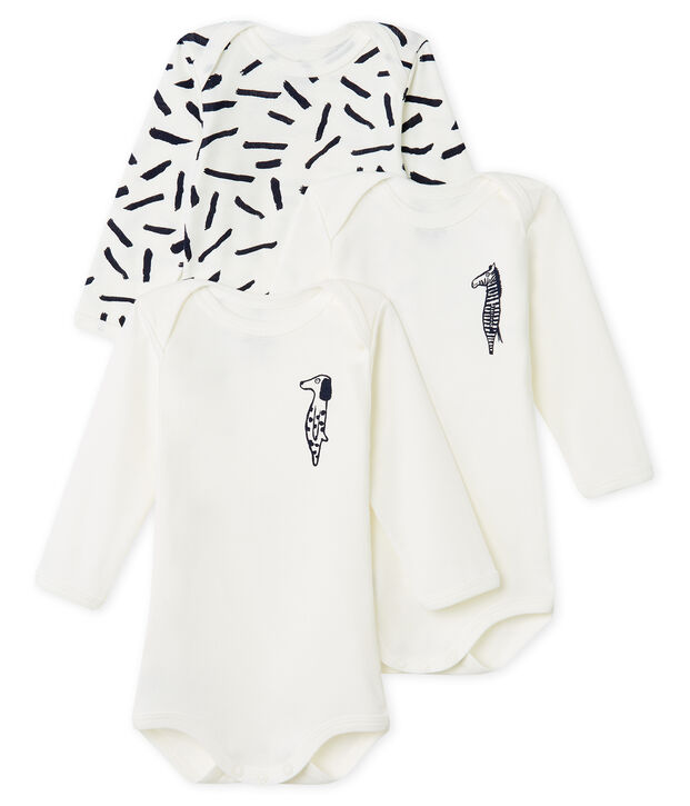 Babies' Long-Sleeved Bodysuit - 3-Piece Set Jean Jullien multicolor