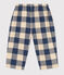 Babies' Checked Flannel Trousers INCOGNITO /AVALANCHE