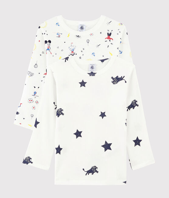 Boys' Festive Print Long-Sleeved T-Shirt - 2-Piece Set variante 1