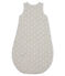 Baby Boys' Velour Sleeping Bag BELUGA grey/MARSHMALLOW white