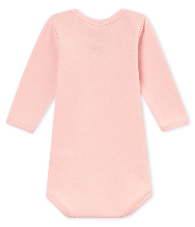 Baby boy's long sleeved body pink