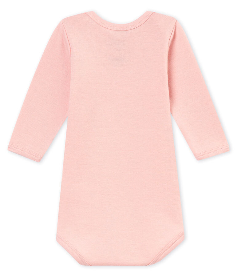 Baby boy's long sleeved body pink