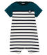 Baby boys' Shortie in heavy striped jersey