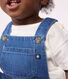 Babies' Light Denim Dungaree Shorts