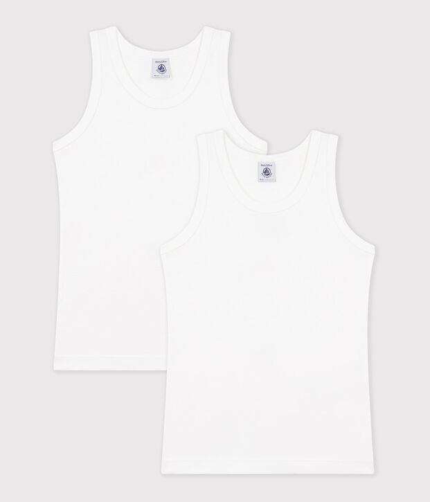 Lot de 2 d&eacute;bardeurs en coton multicolor