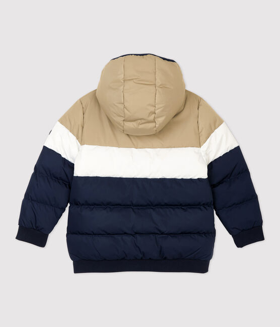 Boys' Coat SMOKING blue/MULTICO white