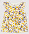 Baby girl's short-sleeved blouse MARSHMALLOW white/MULTICO white