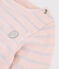 Girls' Jersey Sailor Top MINOIS pink/ARGENT
