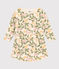 Girls' Printed Long-Sleeved Fleece Dress AVALANCHE+PANTY /MULTICO