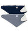 2 x unisex baby bandanna/bibs variante 1