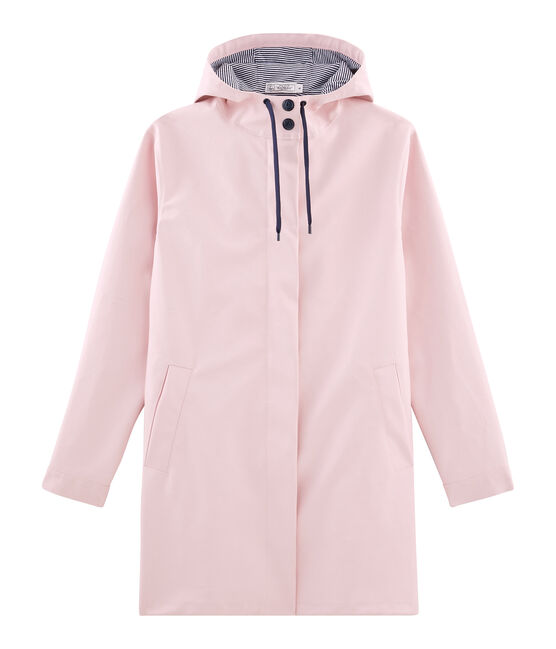 Women's long parka JOLI pink