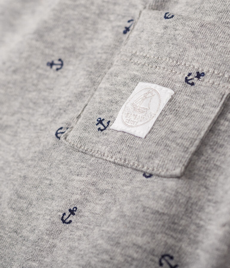 Baby boys' printed Shorts grey/blue