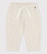 Babies' Quilted Tube-Knit Trousers