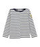 Children's Sailor Top MARSHMALLOW white/SMOKING blue